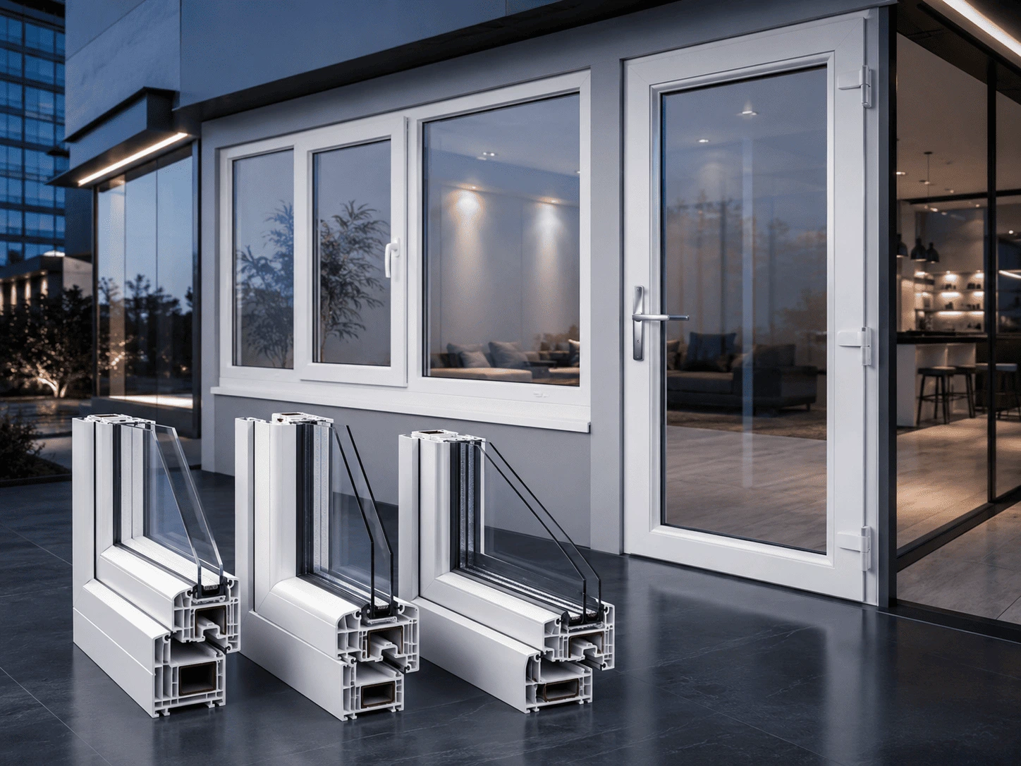 Modern UPVC window and door systems